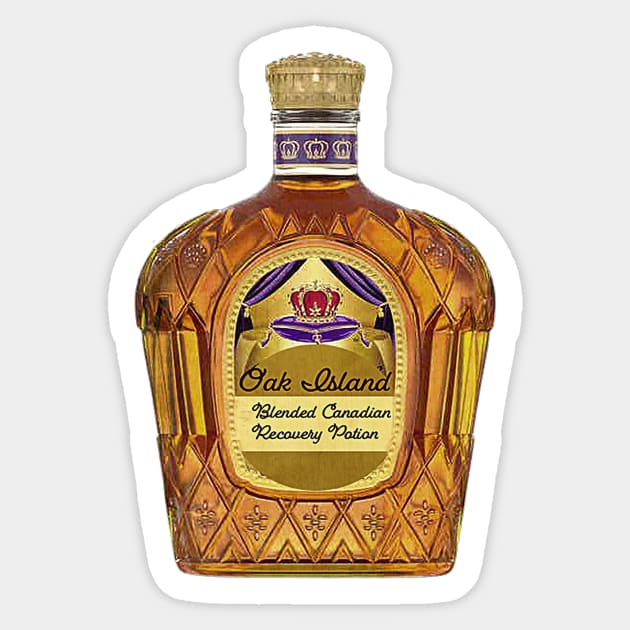 Oak Island Crown Royal Sticker by OakIslandMystery